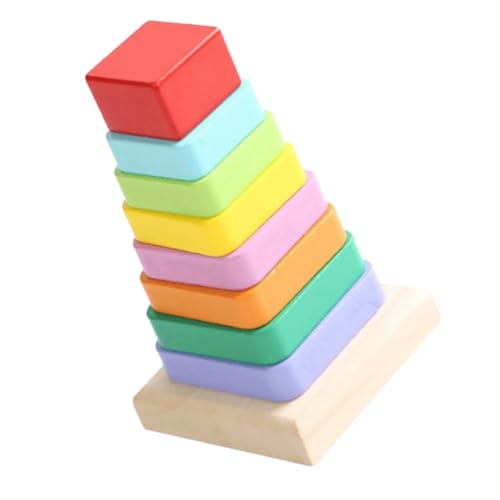 Yardwe Regenbogen Stapelspielzeug für Kleinkinder Pädagogisches Lernspielzeug aus Fördert Farberkennung und Motorik Leicht und Kompakt für Unterwegs für Jungen Yardwe Regenbogen Stapelspielzeug für Kleinkinder Pädagogisches Lernspielzeug aus Fördert Farberkennung und Motorik Leicht und Kompakt für Unterwegs für Jungen von Yardwe