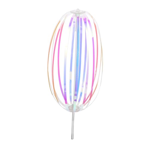 Yardwe Regenbogen -Twist -Stick Feenstäbe Stecken Tricks Für Mini- Zirkusausrüstung Für Geschenktüten Für Weihnachten Kinderparty Gefälligkeiten Wirbelstock Plastik von Yardwe