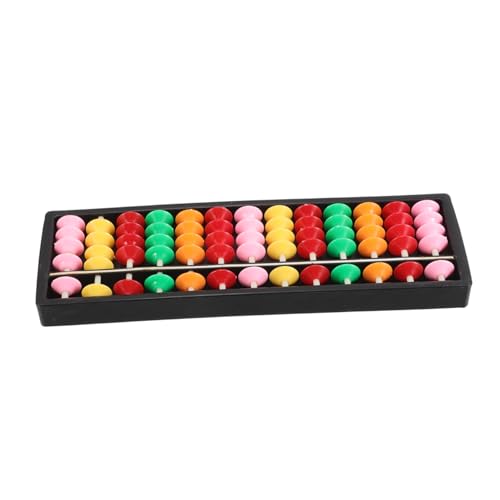 Yardwe Reihiger Bunter für Verstellbar mit Perlen Je Reihe Leichtes PVC Material Tragbares Lernspielzeug zur Mathematischer Fähigkeiten und Logischem für Schule und Zuhause von Yardwe