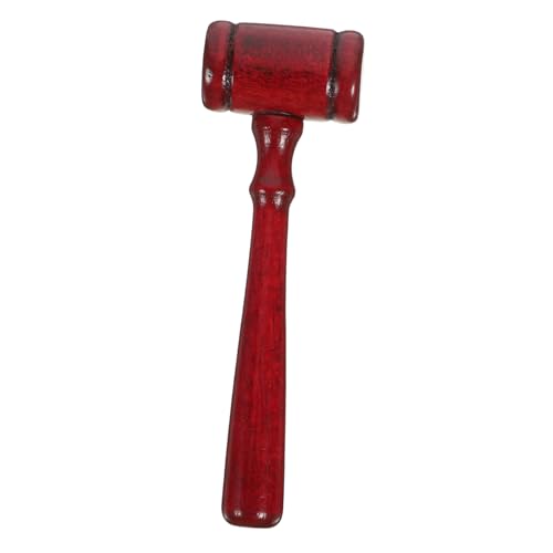 Yardwe Richterhammer aus Holz für Richter Rollenspiele und Cosplay für Jungen und Mädchen Robustes Material Einfach zu Greifen von Yardwe