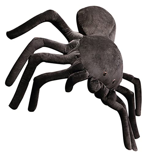Yardwe Riesige Spinne Plüschspielzeug Weiches Kuscheliges Tier Für Dekoration Für Schlafzimmer Sofa Und von Yardwe