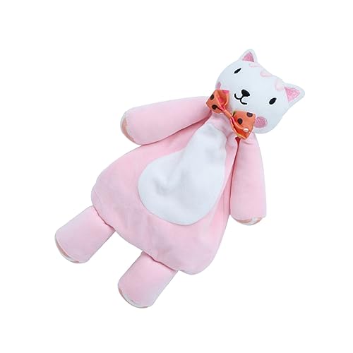 Yardwe Rosa Katzenpuppe Beruhigender Plüschtiere für Babys neugeborenes beruhigendes Schlafspielzeug für Babys Plüschspielzeug für Kleinkinder Yardwe Rosa Katzenpuppe Beruhigender Plüschtiere für Babys neugeborenes beruhigendes Schlafspielzeug für Babys Plüschspielzeug für Kleinkinder von Yardwe