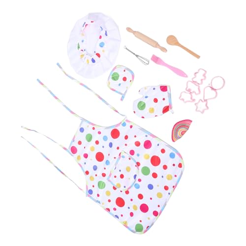 Yardwe Sätze küche spielset Mädchen Backen Kochen Utensilien klein Bausatz Koch-Outfit für Anziehkleidung für den Vorschulalter kleiden Kleidung Polyester Yardwe Sätze küche spielset Mädchen Backen Kochen Utensilien klein Bausatz Koch-Outfit für Anziehkleidung für den Vorschulalter kleiden Kleidung Polyester von Yardwe