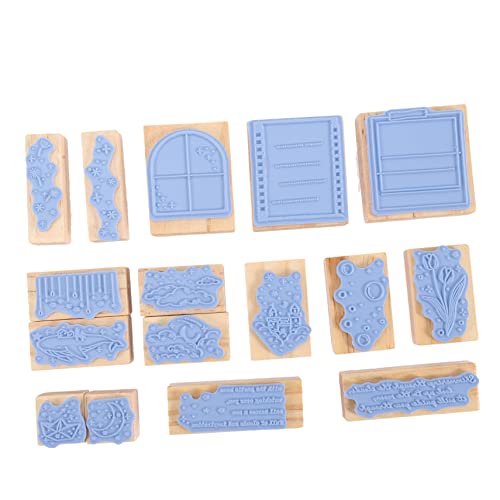 Yardwe Sammelalbum Holzstempel Romantische Themen Mit Kleinen Holzbriefmarken Für DIY Handwerk Scrapbooking Und Kreative Dekorationen Fenster Serie Yardwe Sammelalbum Holzstempel Romantische Themen Mit Kleinen Holzbriefmarken Für DIY Handwerk Scrapbooking Und Kreative Dekorationen Fenster Serie von Yardwe