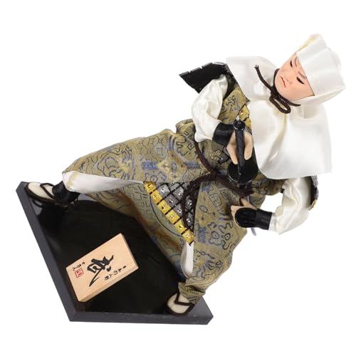 Yardwe Samurai Ninja Doll Dekorationen unser Mini mit japanische Desktop-Verzierung Japanische Samurai-Puppenfigur Home Ornament Samurai-Figur Heimwerken Stoff Yardwe Samurai Ninja Doll Dekorationen unser Mini mit japanische Desktop-Verzierung Japanische Samurai-Puppenfigur Home Ornament Samurai-Figur Heimwerken Stoff von Yardwe