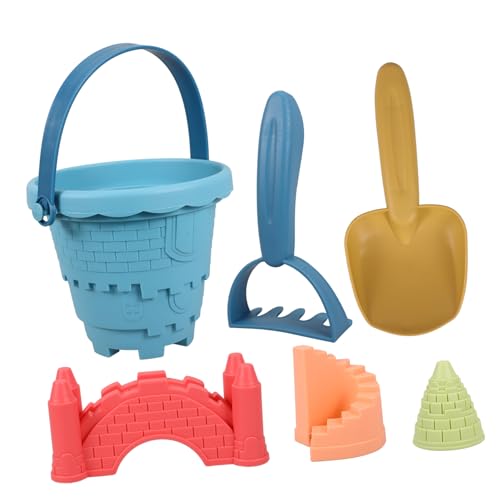 Yardwe Sandspielzeug Set für Bunte Strandspielzeuge für Sandkasten für Outdoor Aktivitäten Fördert Kreativität und Geschicklichkeit Teiliges Set Zufällige Farbe von Yardwe