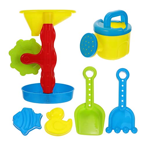 Yardwe Sandspielzeugset sandspielzeug strandspielzeug Toys Strandspielzeug für Kleinkinder kinderspielzeug am Strand Strandspielset für Plastik von Yardwe