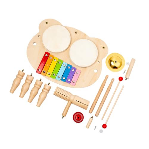 Yardwe Satz Musikinstrumente für Vorschulkinder spielzeuge Musikinstrumente für Kleinkinder Musikinstrumente für Schlaginstrumente für Musikinstrument Metall Khaki Yardwe Satz Musikinstrumente für Vorschulkinder spielzeuge Musikinstrumente für Kleinkinder Musikinstrumente für Schlaginstrumente für Musikinstrument Metall Khaki von Yardwe