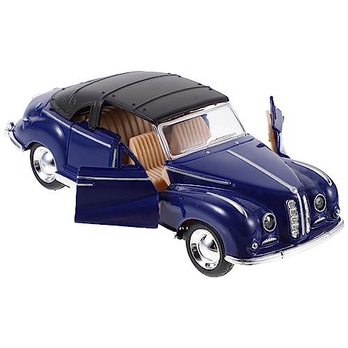Yardwe Scale Alloy Retro Auto Decoration for Home Office and Present Stylish Vehicle Collectible von Yardwe