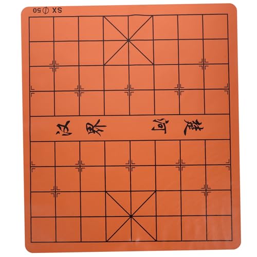 Yardwe Schachbrett Spielzubehör Planke Erwachsene Schach Zubehör Bretter Schachspiel-Requisite praktisches Angebot für chinesisches Schach einfaches Schachspielbrett Leder Zufällige Farbe Yardwe Schachbrett Spielzubehör Planke Erwachsene Schach Zubehör Bretter Schachspiel-Requisite praktisches Angebot für chinesisches Schach einfaches Schachspielbrett Leder Zufällige Farbe von Yardwe