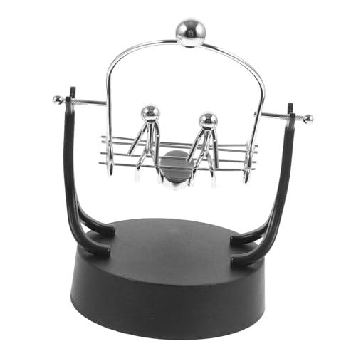 Yardwe Perpetuum Mobile Instrument Desktop-Ornament Heimdekoration Desktop-perpetuum Mobile Spielzeug Schaukel Schmuck Chic Motion Spielzeug von Yardwe