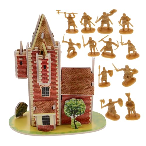 Yardwe Set Mit 100 Armee Actionfiguren Männer Mittelalterliche Burg Ritter Actionfiguren Armeefiguren Ritter Actionfiguren Armeespielzeug Soldat Mittelalterliches von Yardwe