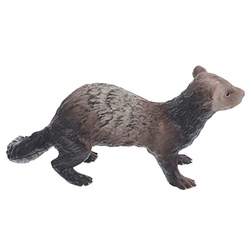 Yardwe Simulation Frettchen Figurine Modell aus Realistisches Wildtier für Lernspielzeug mit Lebensechter Darstellung für Kleine Yardwe Simulation Frettchen Figurine Modell aus Realistisches Wildtier für Lernspielzeug mit Lebensechter Darstellung für Kleine von Yardwe
