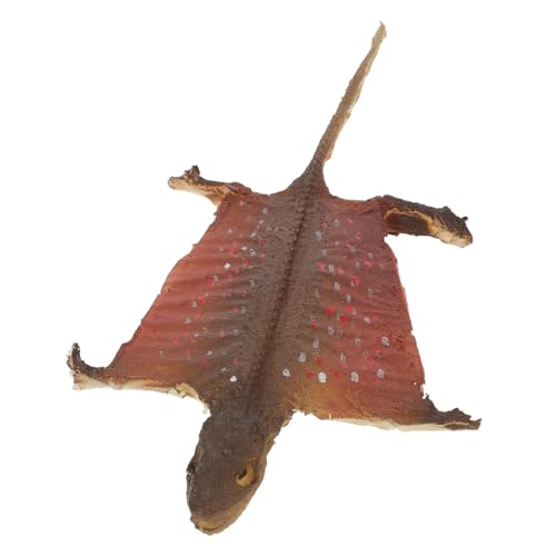 Yardwe Simulation Gecko Figurine Halloween Dekoration Lebensecht Gestaltetes Reptil Modell für Innen Garten Detailreiche Desktop Gecko Deko als Scherzartikel und Fotorequisite von Yardwe