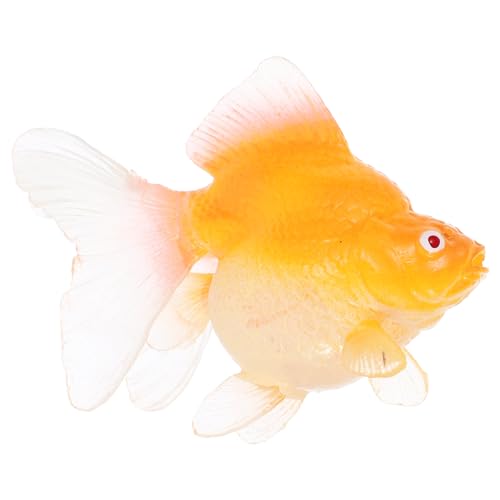 Yardwe Simulations-goldfischmodell Bad Künstlicher Fisch Realistisch Party Dekoration Gefälschter Winzige Figuren Miniatur Ornamente Tank Klein Abs Yellow Yardwe Simulations-goldfischmodell Bad Künstlicher Fisch Realistisch Party Dekoration Gefälschter Winzige Figuren Miniatur Ornamente Tank Klein Abs Yellow von Yardwe