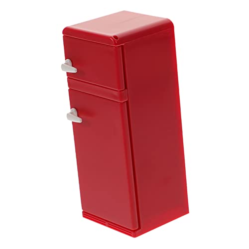 Yardwe Simulierter Kühlschrank für kinderspielzeug spielsachen für kühlschrank Puppenhaus-Miniaturen Küchenminiaturen Plastik rot Yardwe Simulierter Kühlschrank für kinderspielzeug spielsachen für kühlschrank Puppenhaus-Miniaturen Küchenminiaturen Plastik rot von Yardwe