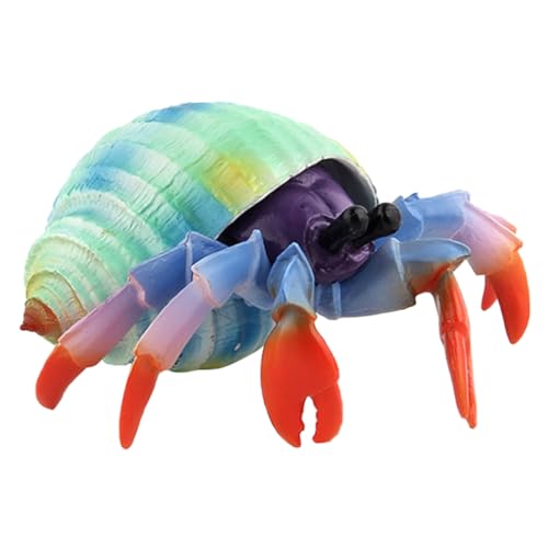 Yardwe Simuliertes Einsiedlerkrabbenmodell Aquarienschmuck Tiere Marine Animal Model von Yardwe