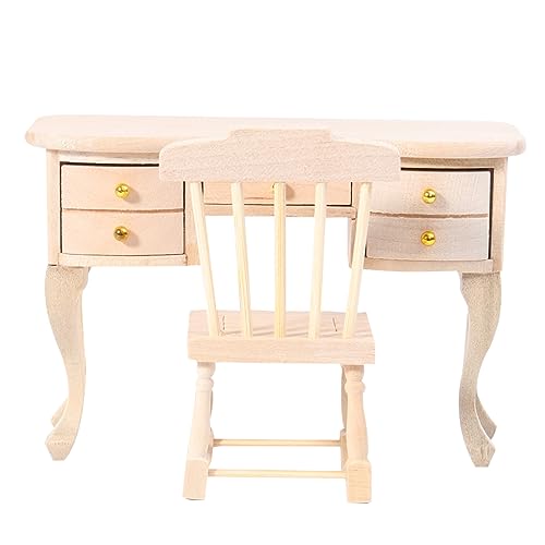 Yardwe Simuliertes Möbelmodell Charmante Tisch Deko für Mini Häuser Kreatives und Natürliches Design Kompakte und Liebevolle Wohnaccessoires von Yardwe