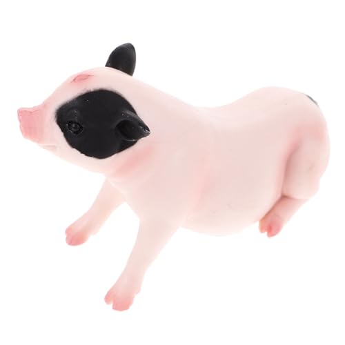 Yardwe Simuliertes Schwein Modell Realistisches Tiermodell für Dekoration aus Kunststoff für Schlafzimmer Garten und Kinderzimmer Lebensechte Piggy Figur Yardwe Simuliertes Schwein Modell Realistisches Tiermodell für Dekoration aus Kunststoff für Schlafzimmer Garten und Kinderzimmer Lebensechte Piggy Figur von Yardwe