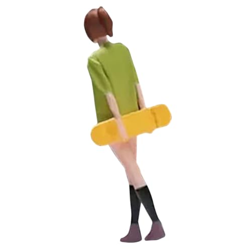 Yardwe Skateboard -Puppenmodell Menschen klein Landschafts-Skateboarding-Personenmodell Skateboard-Figurenmodell Mini-Skateboard-Personenmodell Mini-Leute Miniaturleute Harz Yardwe Skateboard -Puppenmodell Menschen klein Landschafts-Skateboarding-Personenmodell Skateboard-Figurenmodell Mini-Skateboard-Personenmodell Mini-Leute Miniaturleute Harz von Yardwe