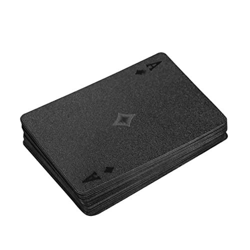 Yardwe Solide Schwarze Pokerkarten mit Kreativem Muster Langlebiges Kartenspiel für Erwachsene Perfektes Spielzubehör für Zuhause Büro Familienfeiern und Nächtliche Spielrunden Yardwe Solide Schwarze Pokerkarten mit Kreativem Muster Langlebiges Kartenspiel für Erwachsene Perfektes Spielzubehör für Zuhause Büro Familienfeiern und Nächtliche Spielrunden von Yardwe
