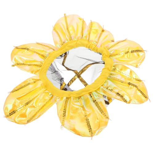 Yardwe Sonnenblumen Kopfbedeckung für Niedliches Blumen Hut Accessoire für Kindergartenaufführungen Tanzpartys und Halloween Kostüme Leicht und Bequem für Thematische Veranstaltungen von Yardwe