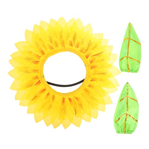 Yardwe Sonnenblumen Kostüm Zubehör Lustiges Kopfstück mit Handschuhen für Feste Halloween und Gartenpartys Langlebig und Farbenfroh für Haustiere Yardwe Sonnenblumen Kostüm Zubehör Lustiges Kopfstück mit Handschuhen für Feste Halloween und Gartenpartys Langlebig und Farbenfroh für Haustiere von Yardwe