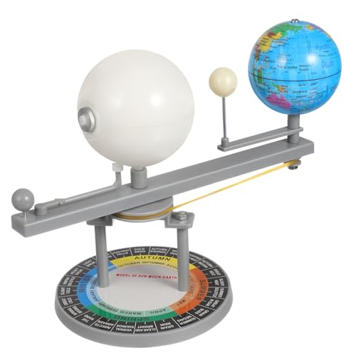 Yardwe Sonnensystem Modell Innovatives Lehrgerät für Erde Sonne und Mond für Unterricht Dekoratives Lernspielzeug von Yardwe