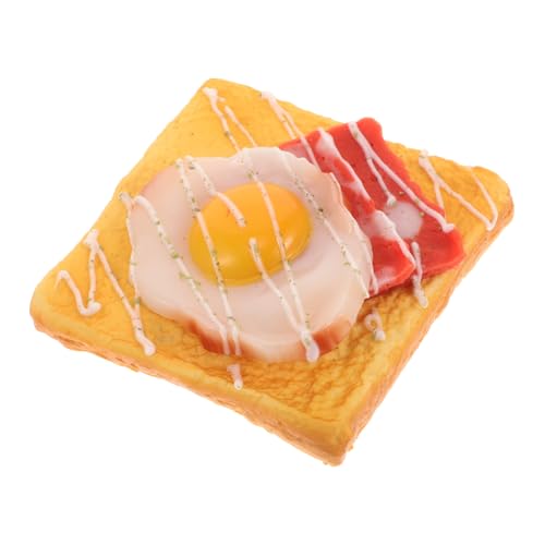 Yardwe Spiegelei -Toastmodell Brotscheiben Toast-Party-Dekorationen falscher Toast gefälschte Torte Spiegelei-Toast Simulation Brot Spiegelei- falsches Brot Harz Yardwe Spiegelei -Toastmodell Brotscheiben Toast-Party-Dekorationen falscher Toast gefälschte Torte Spiegelei-Toast Simulation Brot Spiegelei- falsches Brot Harz von Yardwe