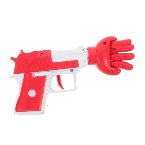 Yardwe Spiel-Requisiten erraten geformt Zappelspielzeug für Spiel handgehaltenes Scheren-Papier-Stein- handgehaltenes Stein-Papier-Schere- Abs rot von Yardwe