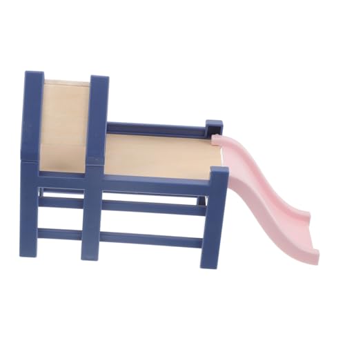 Yardwe Spieler Folienverzierungen Puppenhaus Miniaturzubehör Mini-Puppenhausmöbel Mini-Miniaturmodell, Material, Zubehör Mini-Strandkorb Szenenzubehör hölzern von Yardwe