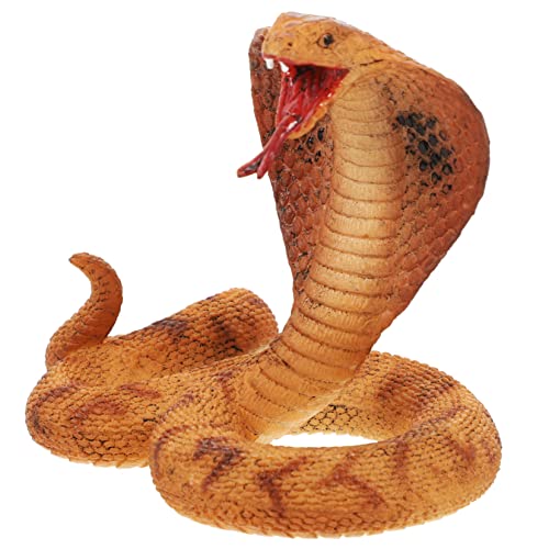 Yardwe Spielzeugfigur Realistisches Reptilienmodell für Kognitives Lernspielzeug aus Langlebigem Kunststoff für Dekoration und Tiererkennung von Yardwe