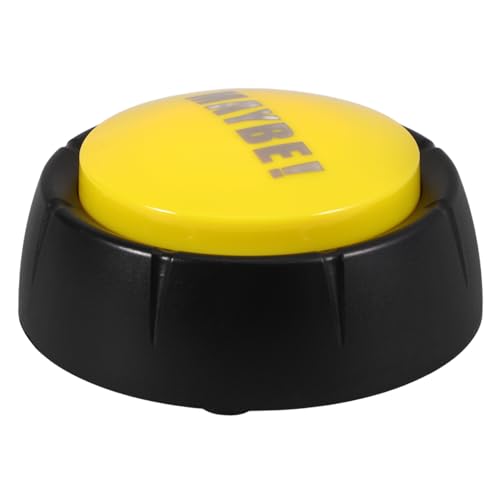 Yardwe Sprachknopfspielzeug erste kichern Streich Trick Kind hoch Sprachtaste Spieltaste Gaming-Taste Taste mit Soundeffekt Schaltfläche „Party-lustiges Spiel“. Abs Yellow Yardwe Sprachknopfspielzeug erste kichern Streich Trick Kind hoch Sprachtaste Spieltaste Gaming-Taste Taste mit Soundeffekt Schaltfläche „Party-lustiges Spiel“. Abs Yellow von Yardwe