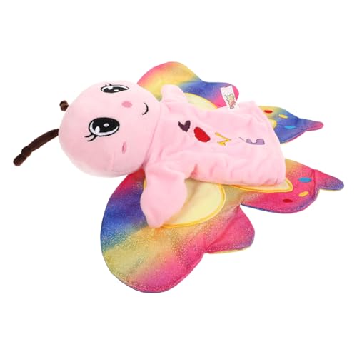 Yardwe Stofftier-Handpuppe Karikatur Puppen für im Alter von 4–8 Jahren Finger Handpuppen für Babys Tiere Marionette Plüschtier Handpuppen mit beweglichem Mund von Yardwe