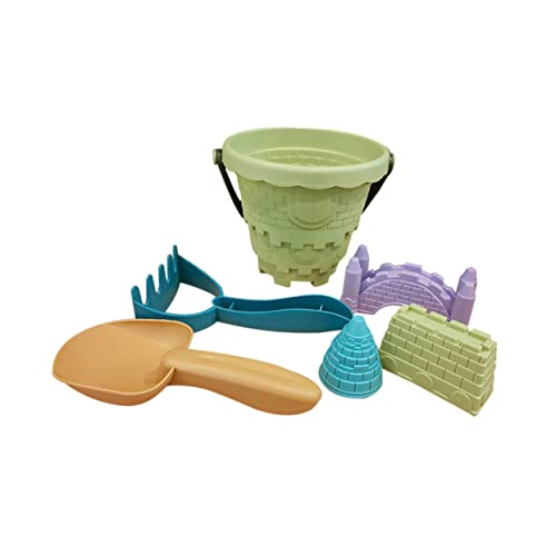 Yardwe Strandspielzeug Set für Sandburgen Bausteine und Eimer Leicht und Tragbar für Strand Garten und Pool Fördert Kreativität und Fantasie Bunte Zubehörteile Zufällige Yardwe Strandspielzeug Set für Sandburgen Bausteine und Eimer Leicht und Tragbar für Strand Garten und Pool Fördert Kreativität und Fantasie Bunte Zubehörteile Zufällige von Yardwe