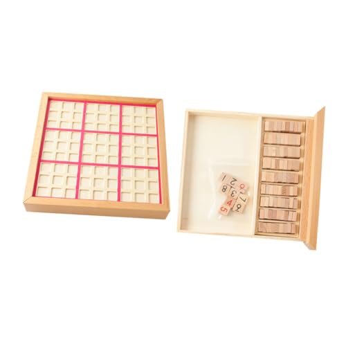 Yardwe Sudoku Neun Grid Toys Kinderspiel Schach pädagogisches Brettspiel Kinderbrettspiel Brettspiel Rosa Yardwe Sudoku Neun Grid Toys Kinderspiel Schach pädagogisches Brettspiel Kinderbrettspiel Brettspiel Rosa von Yardwe