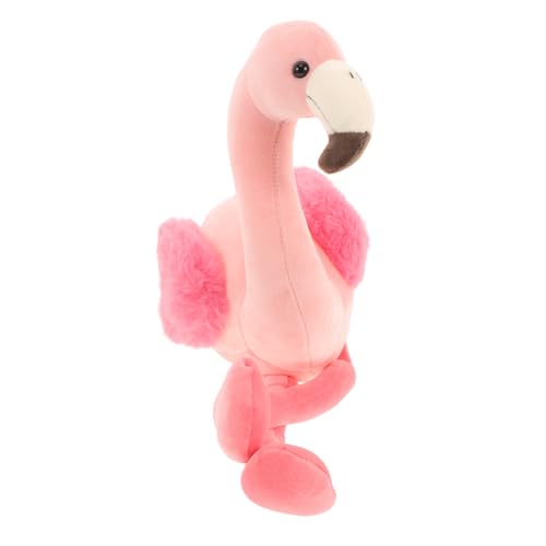 Yardwe Süßes Flamingo Stofftier Plüschspielzeug Weiche Und Kuschelige Flamingo Plüschpuppe Für Beinen Für Geburtstage Und Feiertage von Yardwe