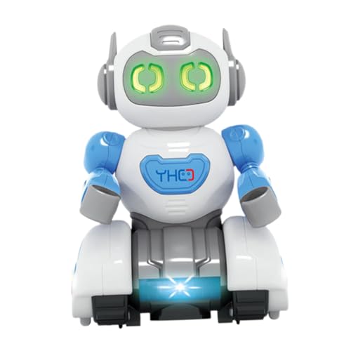 Yardwe Tanzender Elektrischer Roboter Für Spaßiges Musikspielzeug Mit Licht Und Bewegung Kreativität Und Interaktion Für Jungen von Yardwe