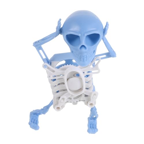 Yardwe Drehbare Tanz-Skelett-Figur Halloween Spielzeug Interaktive Desktop-deko Mini Schüttel-Skelett Für Auto Zuhause Lustige Geschenkidee Nachtleuchtendem Blau Yardwe Drehbare Tanz-Skelett-Figur Halloween Spielzeug Interaktive Desktop-deko Mini Schüttel-Skelett Für Auto Zuhause Lustige Geschenkidee Nachtleuchtendem Blau von Yardwe