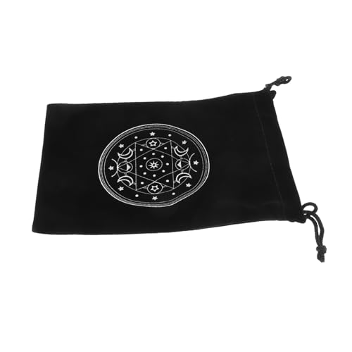 Yardwe Tarot-Aufbewahrungstasche Tasche für kleine Gegenstände Beute Tarot Karten Aufbewahrungstasche Schwarze Aufbewahrungstasche für Tarotkarten Tarot-Aufbewahrungshalter Tarot-Taschen Yardwe Tarot-Aufbewahrungstasche Tasche für kleine Gegenstände Beute Tarot Karten Aufbewahrungstasche Schwarze Aufbewahrungstasche für Tarotkarten Tarot-Aufbewahrungshalter Tarot-Taschen von Yardwe
