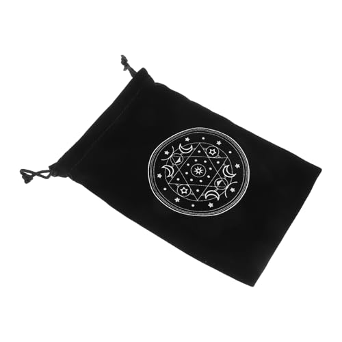 Yardwe Tarotkarten Aufbewahrungstasche mit Kordelzug für Tarotkarten und Schmuck Samttasche und für Wahrsageutensilien und Kleine Accessoires Yardwe Tarotkarten Aufbewahrungstasche mit Kordelzug für Tarotkarten und Schmuck Samttasche und für Wahrsageutensilien und Kleine Accessoires von Yardwe
