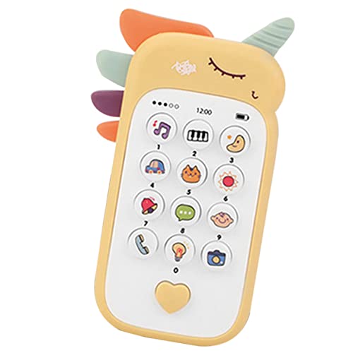 Yardwe Telefon mit Musik und Sounds Handy für Frühe Bildung und Spielspaß für Ab Monaten kein Batteriebedarf von Yardwe