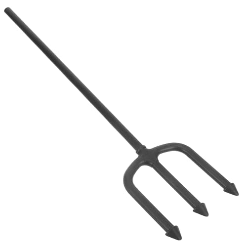 Yardwe Teufelsgabel Halloween Requisite Cosplay Demon Pitch Fork aus Leicht Tragbar für Partys Bühnenauftritte Festival Dekorationen Kostüme von Yardwe