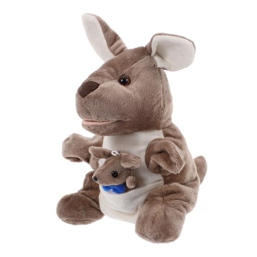 Yardwe Tier Handpuppe Niedlich Realistisch Weich Zum Geschichtenerzählen Kuschelig Groß Interaktiv Für Kleinkinder Performance Requisite Handpuppenspielzeug Tier von Yardwe