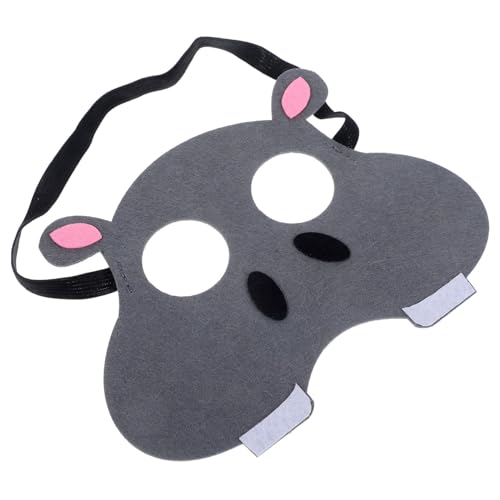 Yardwe Tiermaske für Elastischem Band Halbgesichts Maske für Halloween Karneval Party Kostüm Accessoire für Fasching und Bühnenauftritte von Yardwe