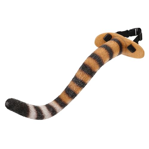 Yardwe Tiger Kostüm Zubehör für Halloweenkostüm Requisite Kreative Tier für Dress Up Cosplay und Bühnenaufführungen von Yardwe