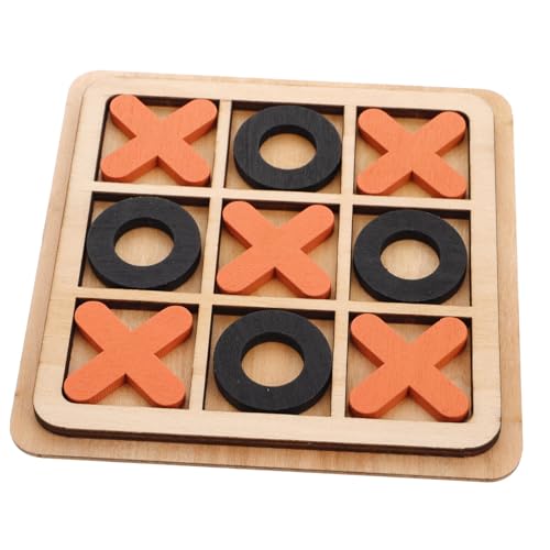 Yardwe Toe- Brettspiel Dame für Erwachsene Bauernhausdekor Kinderbrettspiel Dame-Brettspiel für Xo-Brettspiele xo-Spiel Schreibtischspiele hölzern Yardwe Toe- Brettspiel Dame für Erwachsene Bauernhausdekor Kinderbrettspiel Dame-Brettspiel für Xo-Brettspiele xo-Spiel Schreibtischspiele hölzern von Yardwe