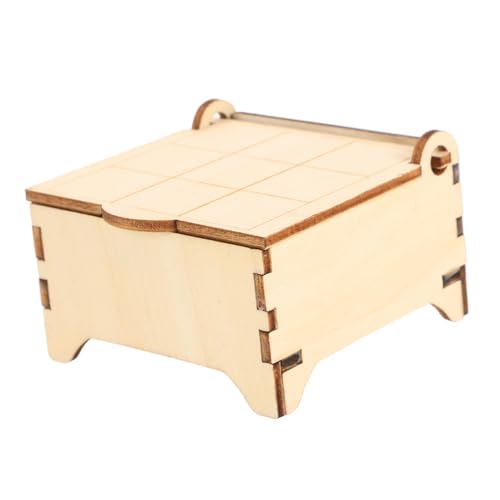 Yardwe Toe- Tischspiele Puzzleboxen aus Holz Puzzle-Boxen Brettspiele von Yardwe
