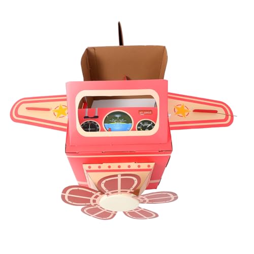 Yardwe Tragbares DIY Flugzeugspielzeug Für Interaktives Und Kreatives Mit Drehbarem Für Jungen Und Fördert Die Kindliche Entwicklung Und Spaß Beim Yardwe Tragbares DIY Flugzeugspielzeug Für Interaktives Und Kreatives Mit Drehbarem Für Jungen Und Fördert Die Kindliche Entwicklung Und Spaß Beim von Yardwe