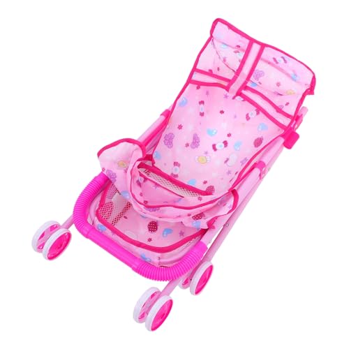 Yardwe Trolley- Puppe Dolly Falten klein vorgeben Korb Kinderwagen car kinderlaufwagen Wagen Handcart spielzeuge Kindertrolley Spielhauszubehör Eisen Rosa Yardwe Trolley- Puppe Dolly Falten klein vorgeben Korb Kinderwagen car kinderlaufwagen Wagen Handcart spielzeuge Kindertrolley Spielhauszubehör Eisen Rosa von Yardwe